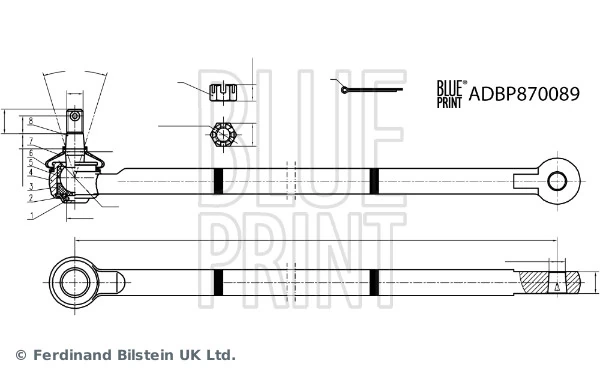 Centre Rod Assembly